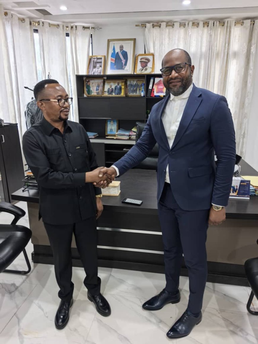 Présentation des civilités du nouveau Medecin Directeur de l'Hopital  Référence de KIAMVU